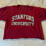 Russell Red Stanford Cropped T Shirt Photo 0