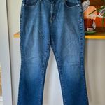 Calvin Klein Jeans Vintage Calvin Klein Medium Blue Denim Bootcut Jeans Signature Pockets Sz 8 Photo 0