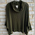 Knox Rose  Olive Green Shrug Shawl Sweater Photo 0
