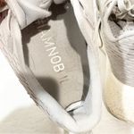 Nobull  Womens Size 9.5 Grey Knit Athletic Low Top Sneakers Photo 4