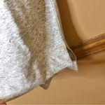 Chico's Chico’s V Neck‎ 3/4 Sleeve Sweatshirt Heather Grey 0 Photo 3