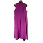 Hugo Boss NEW $1,495 Dianea Runway Dress Sleeveless Pink Back Zip Size 12 Photo 6