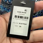 Avenue 🆕 Cami Hvar Blues & White Print With Rhinestone 20🆕 Photo 13