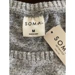 Soma  Intimates Cozy Brushed Tank Top Gray Marled Sleeveless Womens Size M NWT Photo 4