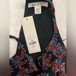 Miami NWT Francesca’s  Jumpsuit black floral Photo 2