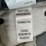 AGOLDE  Mid Rise Straight Leg Boot Cut Jeans Size 28 Organic Cotton Photo 8