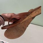 Bernardo  Miami Brown Leather Strappy Knotted Sandals with Mini Heel Photo 4