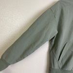 Rag and Bone  Quarter Zip Pullover Womens XS Green Sweatshirt Long Sleeve Outdoors Photo 4