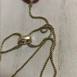 Kendra Scott  Elisa Magenta Magnesite/gold color border pendant necklace Photo 4