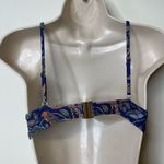 J.Crew  Jungle Leopard Print Two Piece Swimsuit Blue Womens S Photo 5