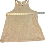 Adidas  Women's Heather Gray Open Back Tank Top Medium Photo 5