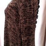 One World  Long Sleeve Top Mesh/Knit Back Photo 3