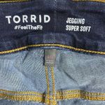 Torrid  Jegging High-Rise Skinny Jean Blue Super Soft Size 14S Item# 43275522 Photo 3