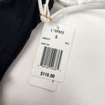 l*space L* Ringo Bikini Top in Black & Cream Size Small NWT Adjustable Photo 3