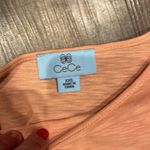 CeCe  ruffle sleeve t shirt peach pink Photo 1