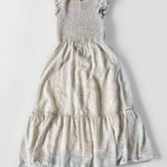 Lost + Wander  Pick Me Floral Dress Smocked Cottagecore Milk‎ Maid Flutter XS Photo 5