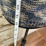 Design History  women wool blend short cropped sweater with pockets Blue Size M Photo 9