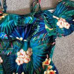 Boutique Green Yellow Tropical Floral Off Photo 3