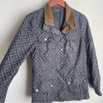 J. McLaughlin Gray Women's Jacket Coat with Corduroy Collar Women's Size XS Photo 1
