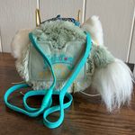 Disney A Rare  Aulani Resort Gelatoni Cat 6” Plush Crossbody Bag Duffy Handbag Photo 2