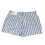 Loft NWT  Fresh Cut Denim Cut Off Shorts in Blue White Stripe SZ-31 Photo 7