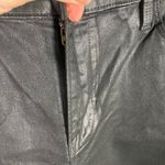 Frame  Le High Skinny Coated Black Jeans Size 28 Noir Coated High Rise Skinny Fit Photo 7