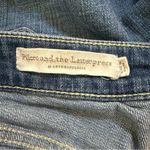 Pilcro and the Letterpress Anthropologie Pilcro Mid-Rise Slim Boyfriend Denim Medium Wash Shorts Size 28 Photo 2