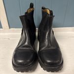 Capa de Ozono Black WoMen's Chelsea Boots Shoe Size 9 Booties Steel Toe Photo 2