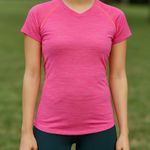 Hannah v neck fitness top Pink Photo 0