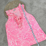 Kate Spade New York Bonnie Botanical Pink Top Blouse Sleeveless Size 4 Photo 8