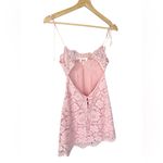For Love & Lemons  Creamsicle lace slip dress in pale pink Photo 6