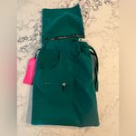 Koi Lite Scrub Pants Womens Medium Petite Green Fit 721 Slim Fit Stretch New Size undefined Photo 3