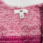 BP NWOT  Striped Multicolor Balloon Sleeve Knit Open Cardigan Photo 2