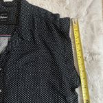 Jachs ‎ Girlfriend Black White Short Sleeve Button Collar Blouse Top Size XXL Photo 5