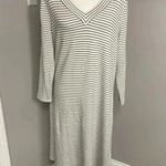 Daily Ritual Black and White Stripe Maxi Dress NEW with tags Size XL Photo 0