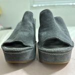 L’Autre Chose women suede wedges clogs in Grey size36 Size 6 Photo 4