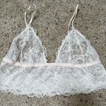 Free People  Intimately soft pink Lace Bralette Size small Photo 0