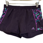 Adidas  Climalite dark purple‎ active shorts - size small Photo 0