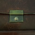 Valextra Maroon Shoulder Bag Luxury Purse Red Photo 8