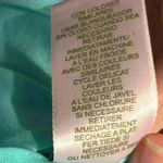 Sigrid Olsen  Turquoise Cocktail Party Wrap Style Dress Photo 6