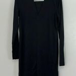 Trouve XS Black Long Sleeve Plunge V Photo 3