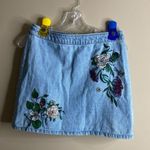 H&M Coachella embroidered mini skirt size 6 Photo 1