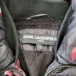 Karl Lagerfeld Paris Floral Print Puffer Jacket Size Small Photo 3
