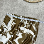 Bohme NWT Emory Park Audra Olive Marble Swirl Silky Crop Top M & Maxi Skirt Size S Photo 12