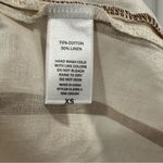 Solai NWOT Capri Linen Strapless Tube Top Cotton Linen Blend White Size XS Photo 9