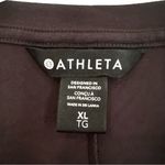 Athleta Canyon Henley Top Lightweight Cropped Women's XL Black Athleisure NWT Photo 9