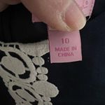 Lilly Pulitzer  Halter top with White Lace Detail Photo 3