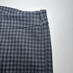 Talbots  Gray Houndstooth Chatham Ankle Pants 16‎ Plus Side Zip Cotton Blend Photo 7