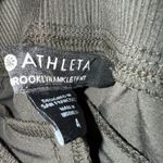 Athleta  Brooklyn Olive Green Mid Rise Pull-On Stretch Ankle Pants Size 4 Photo 8