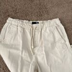 Cream denim joggers Size M Photo 1